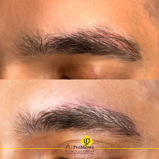 Microblading before/after | Canada Makeup | Microblading eyebrows | چپ 1 | Canada Makeup | NOOSHIN JAVAHERIAN