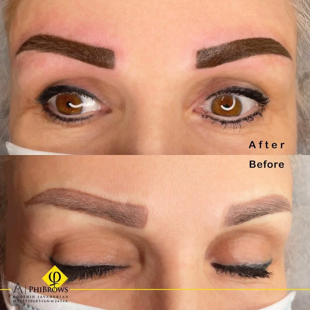 Before vs. After eyebrows tattoo | Canada Makeup | lips | photo 2021 11 07 08 28 45 | Canada Makeup | NOOSHIN JAVAHERIAN