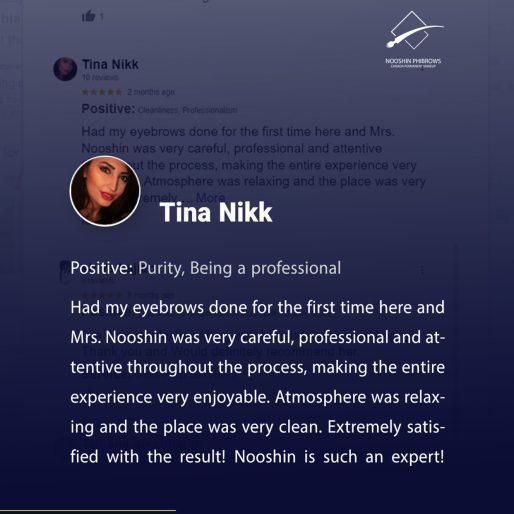Customer Satisfaction Tina Nikk | Canada Makeup | microblading | 011 3 | Canada Makeup | NOOSHIN JAVAHERIAN