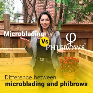 what is difference between micorblading vs phibrows