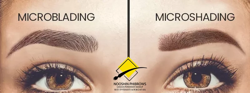 microblading in Newmarket | Canada Makeup | Microblading vs Microshading | Canada Makeup | NOOSHIN JAVAHERIAN
