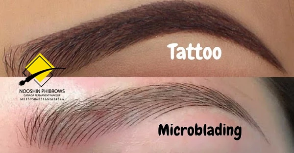 microblading in Newmarket | Canada Makeup | tatto VS microbliding | Canada Makeup | NOOSHIN JAVAHERIAN