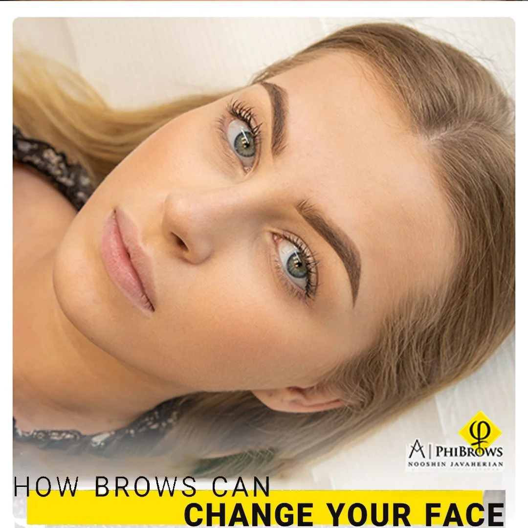 How Brows Can Change Your Face | Canada Makeup | phibrows | How Brows Can Change Your Face | Canada Makeup | NOOSHIN JAVAHERIAN