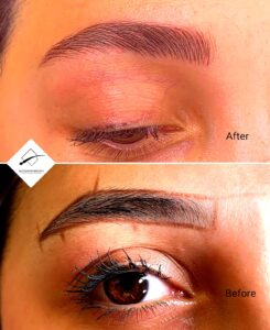 A Stunning Eyebrow Tattoo Transformation in Newmarket