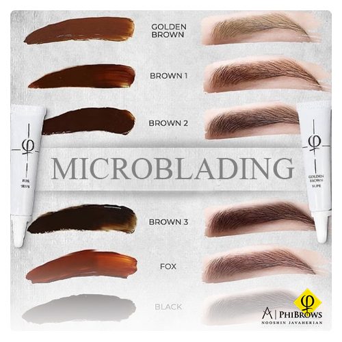 MICROBLADING COLOR CHART